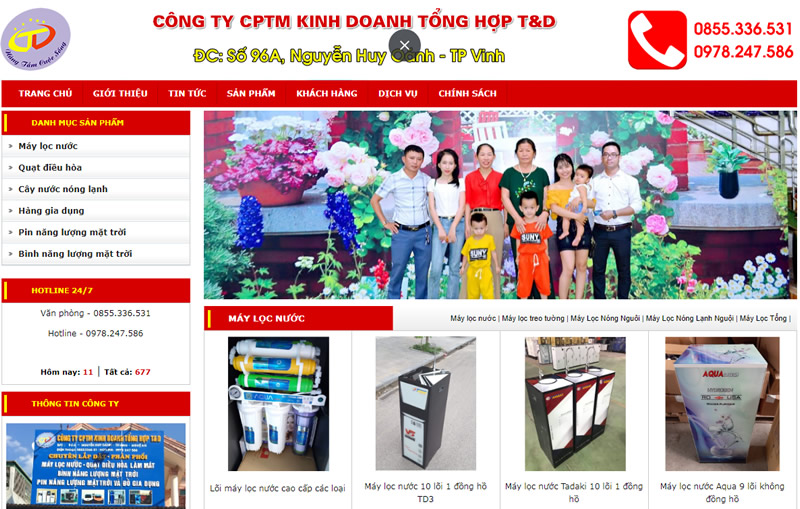 Công ty CPTM Kinh doanh tổng hợp T&D