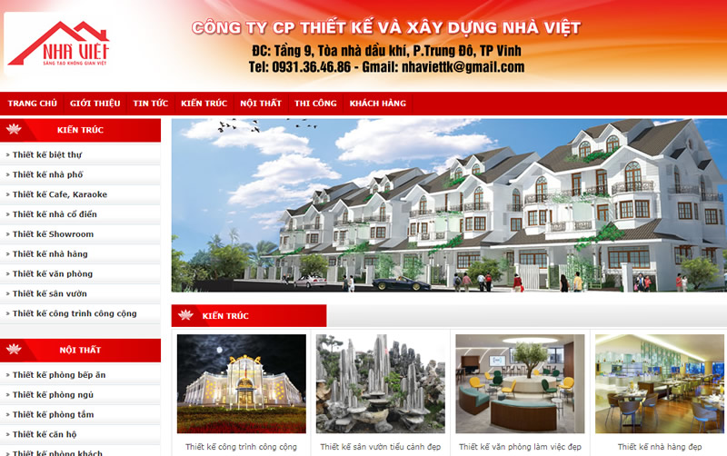 Công ty CP Thiết kế và Xây dựng Nhà Việt