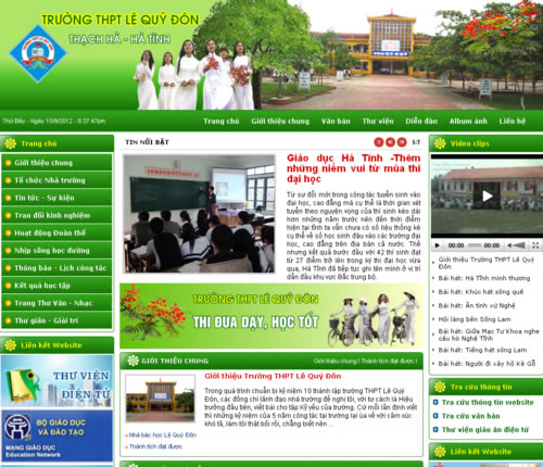 Trường THPT Lê Quý Đôn - Hà Tĩnh