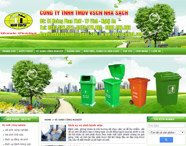 Công ty TNHH TMDV VSCN Nhà sạch Vinh
