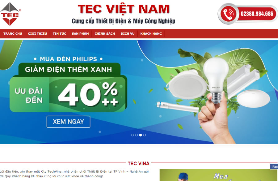 Tec Việt Nam - Thiết bị điện